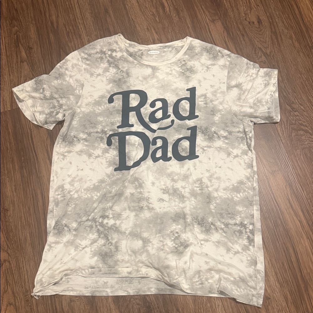Old Navy Rad Dad Tie-Dye T-Shirt - Picture 1 of 4